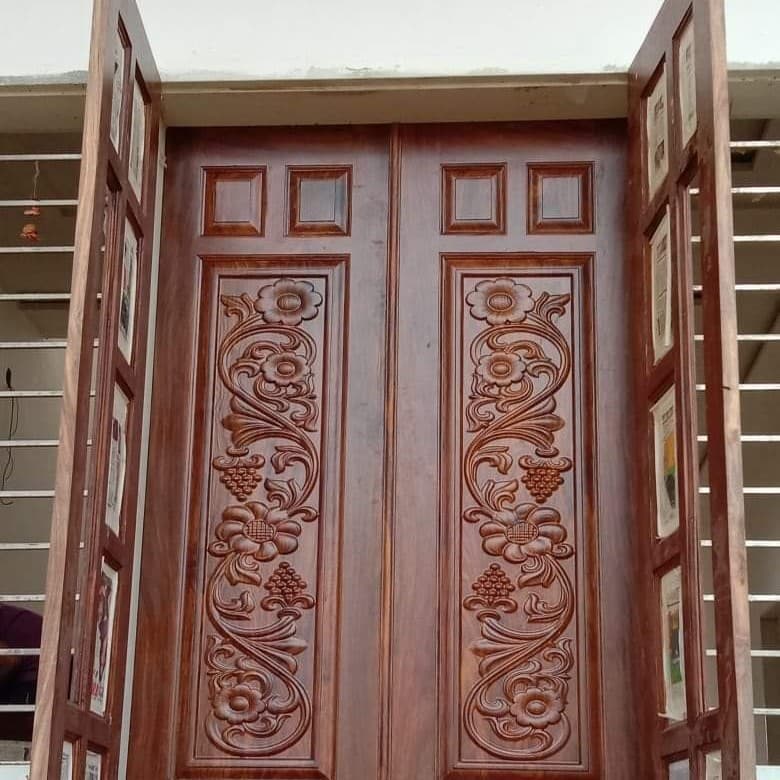 Carving doors