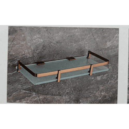 BRASS GLASS SELF