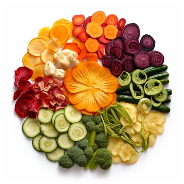 dehydrated vegetables