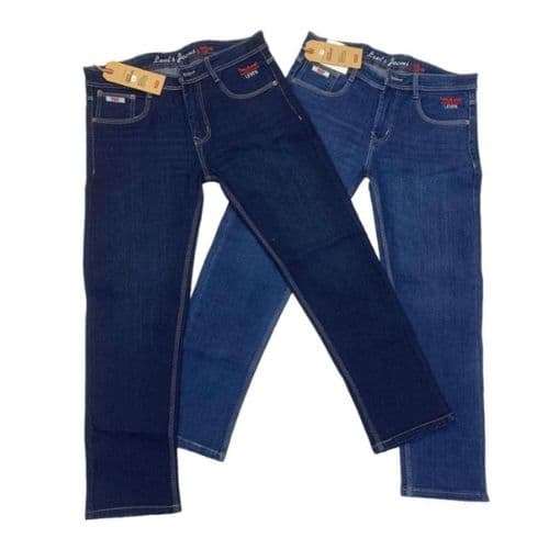 115 GSM Mens Plain Denim Jeans