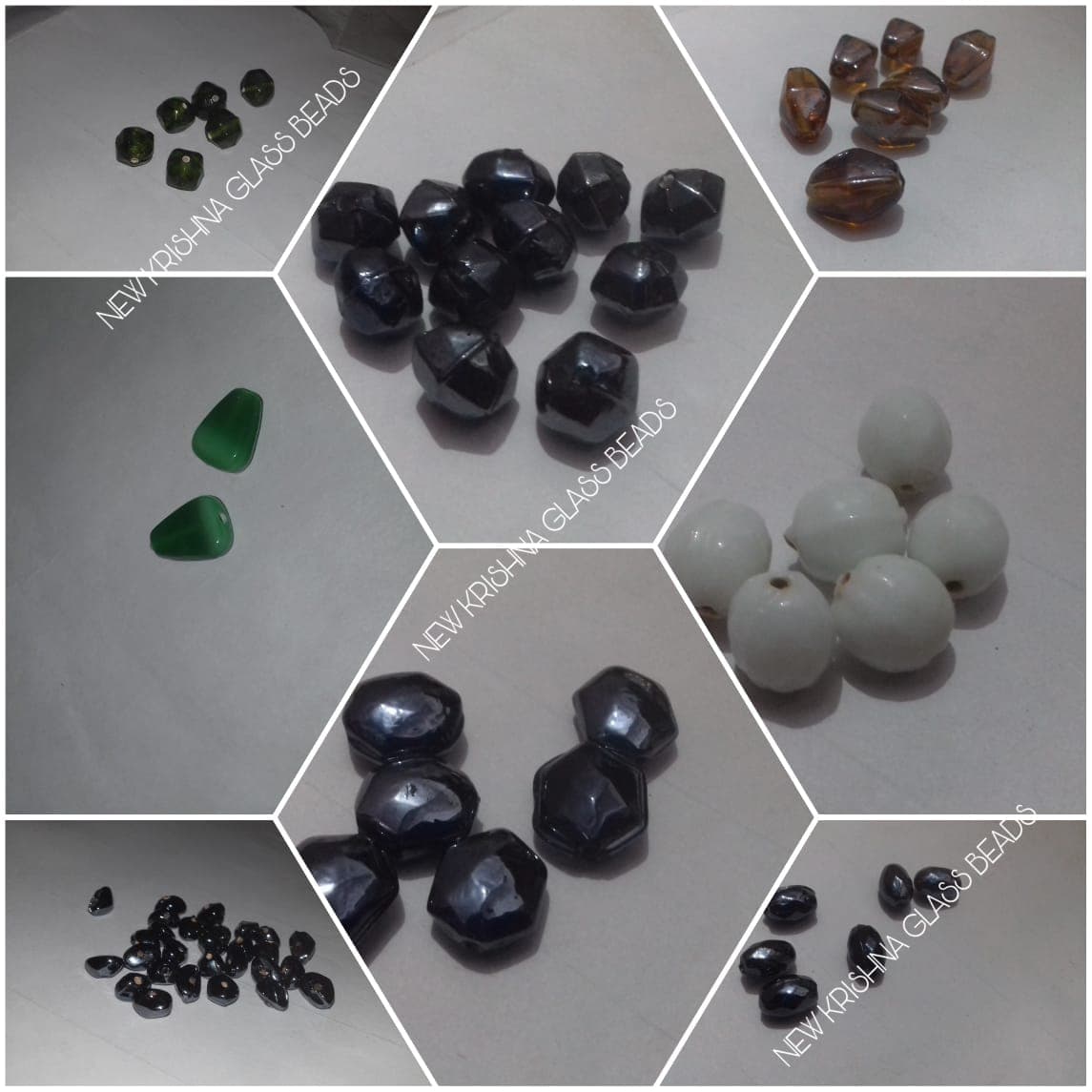 SP lustre glass beads