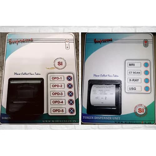 MRI_CT_XRAY_USG Token Dispenser