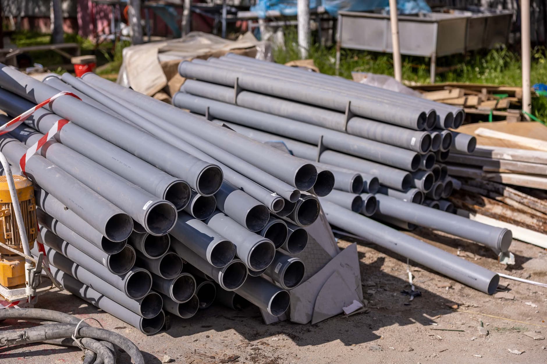 plastic pipe