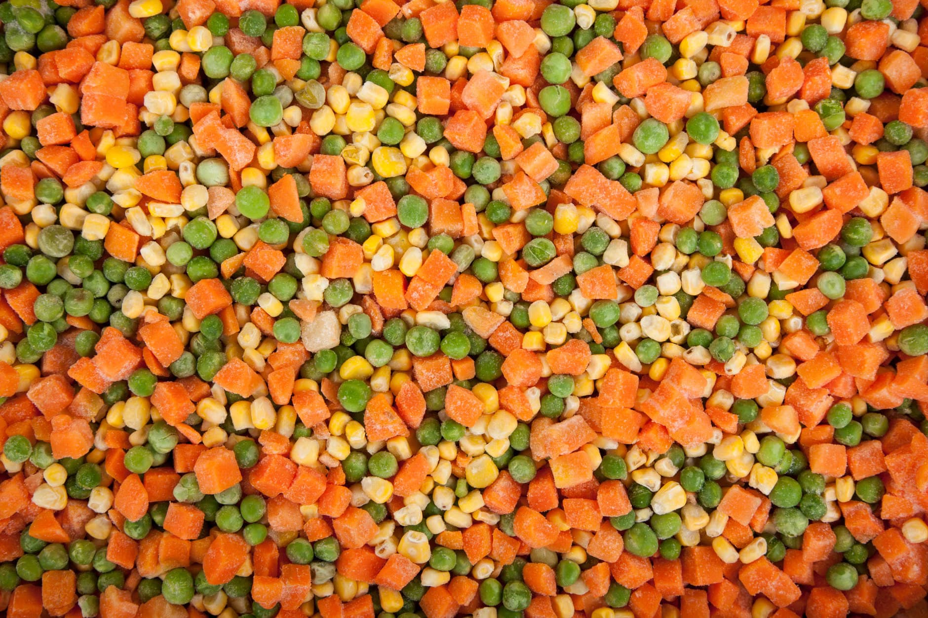 Frozen carrots
