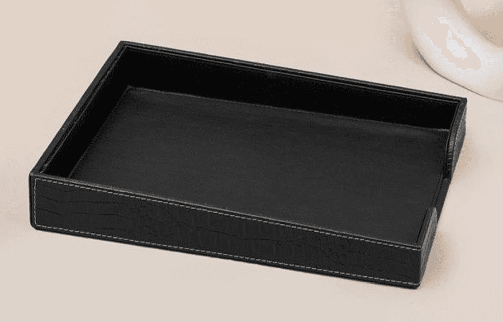Leather Serving Tray