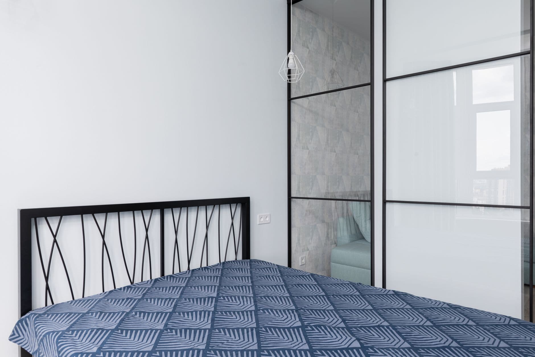 Geometric Pattern Single Bedsheet