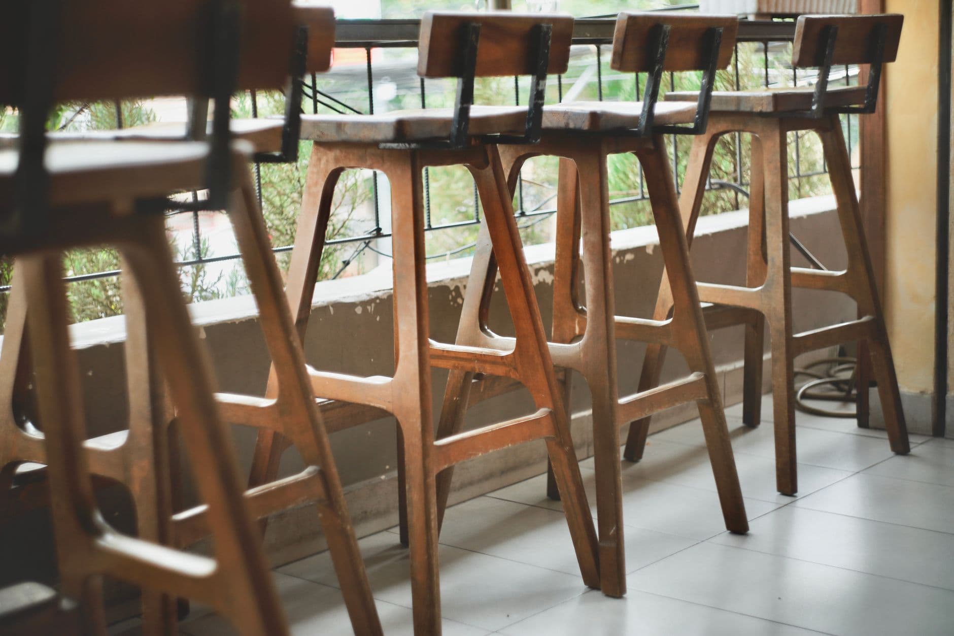 Wooden Dhaba Stool