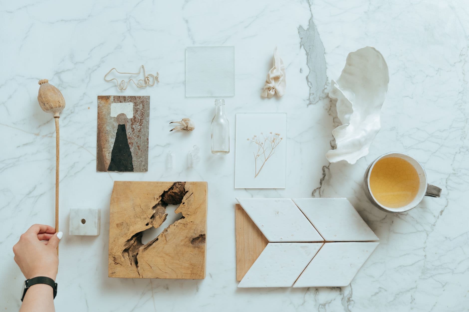 Mixed-Material Home Décor
