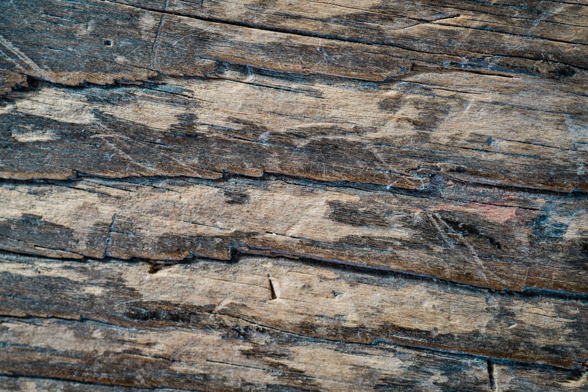 Wooden Distress Bajot