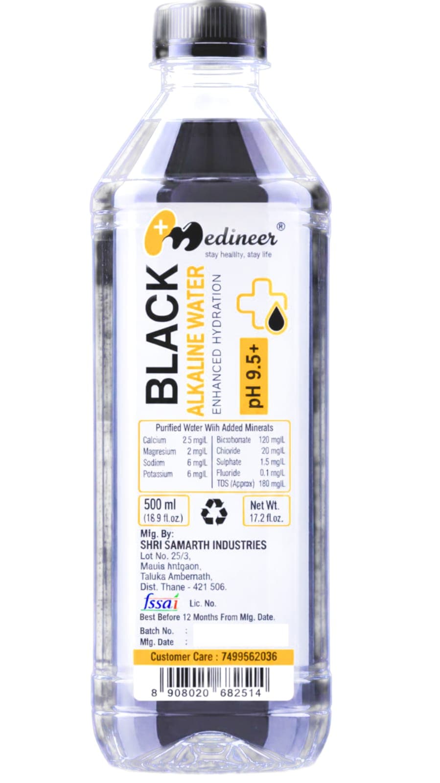 Black Alkaline Water