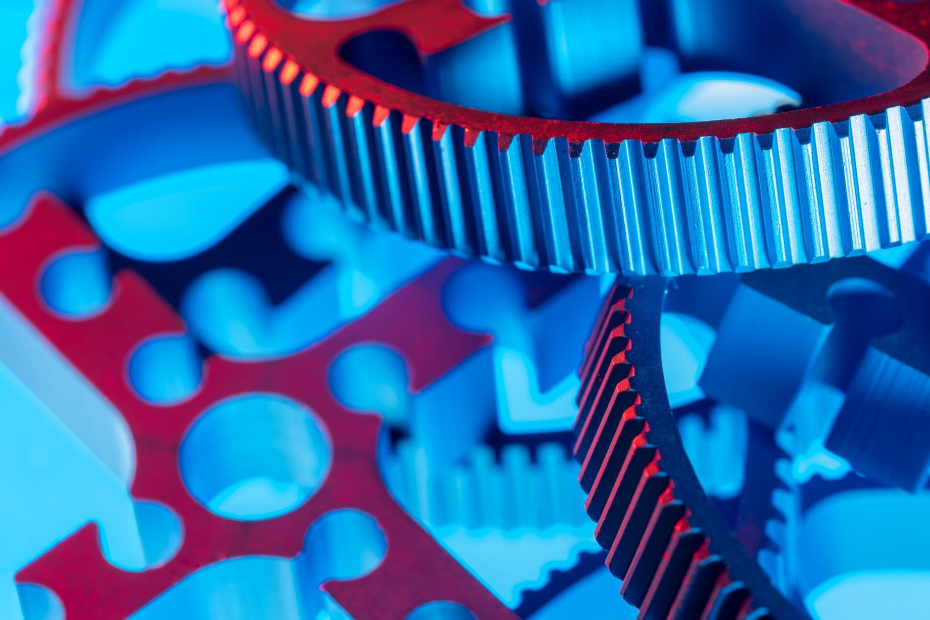 Precision Helical Transmission Gear Set