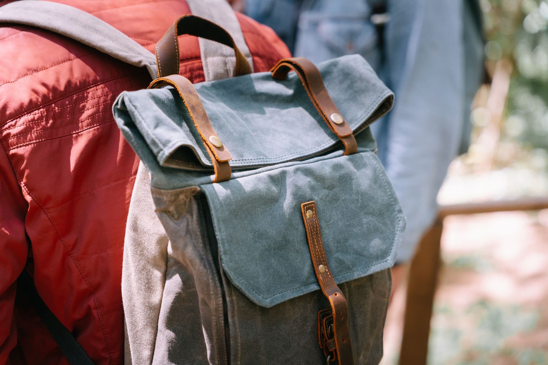 Waterproof Casual Canvas Backpack