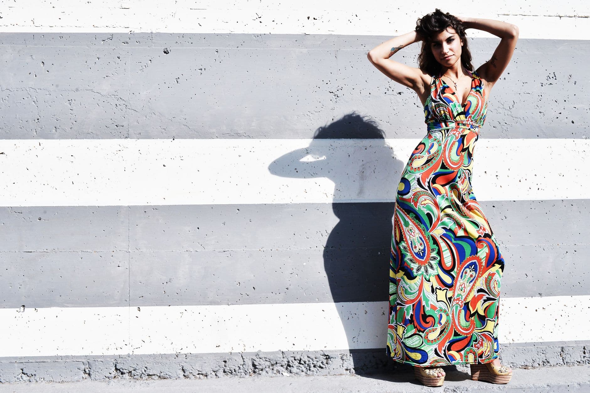 Women's Floral Print Summer Maxi Dress