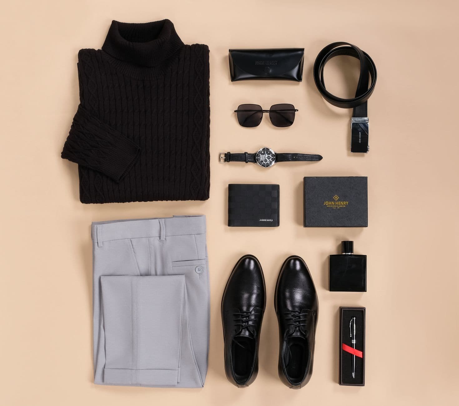 Men's Formal Tailored Trousers
