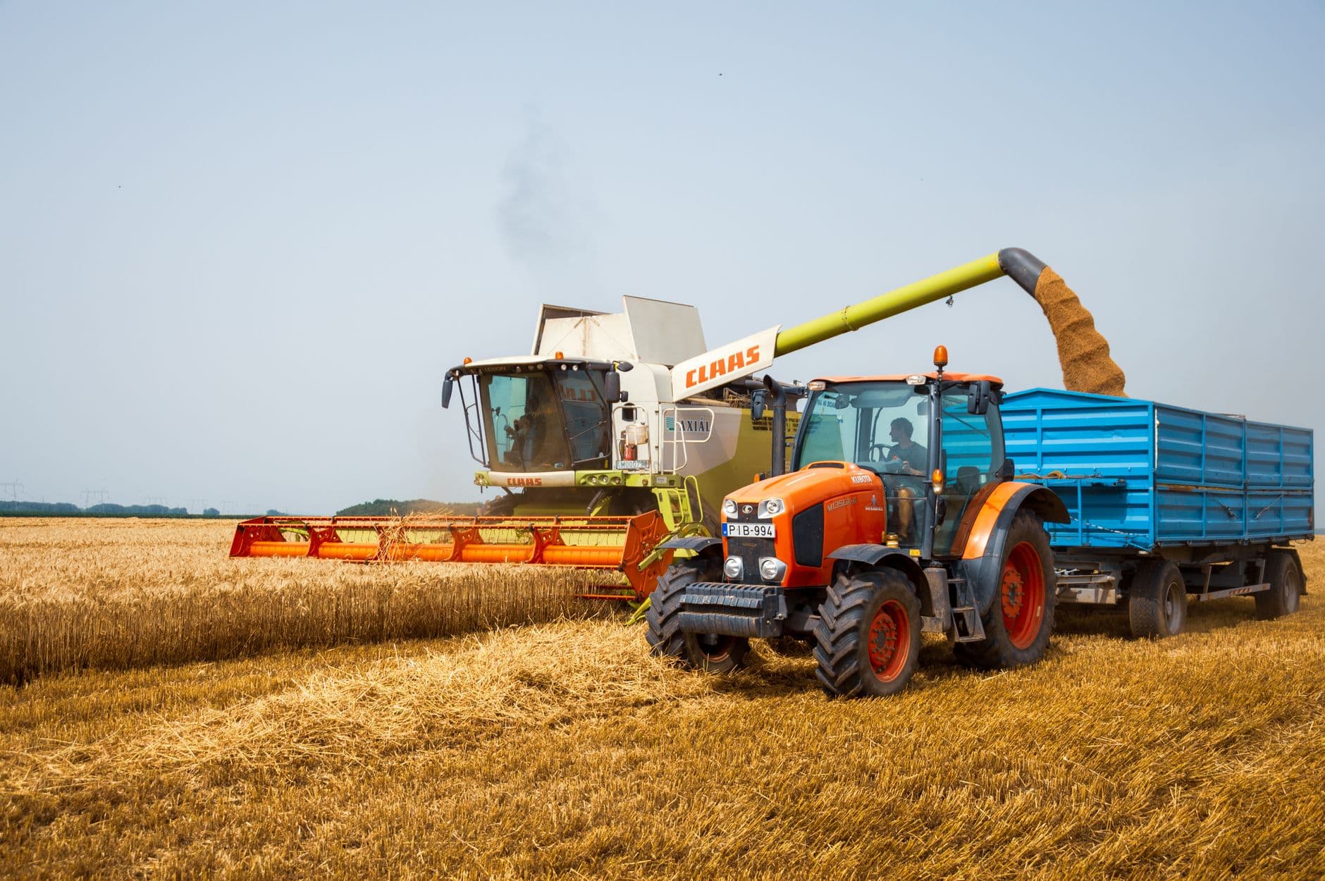 PREET Tractor Driven Combine