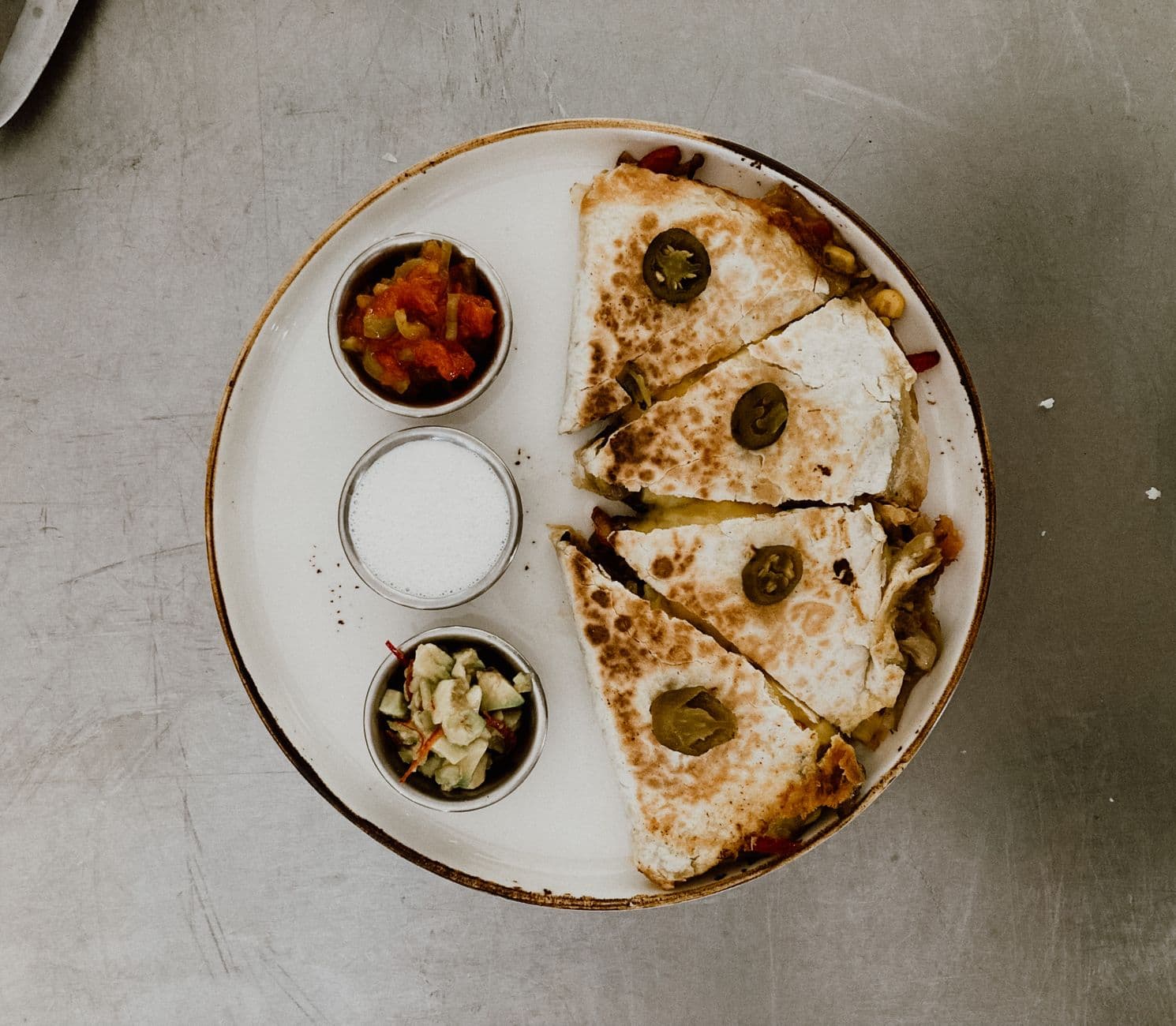 10 Inch 3-Compartment Bagasse Plate