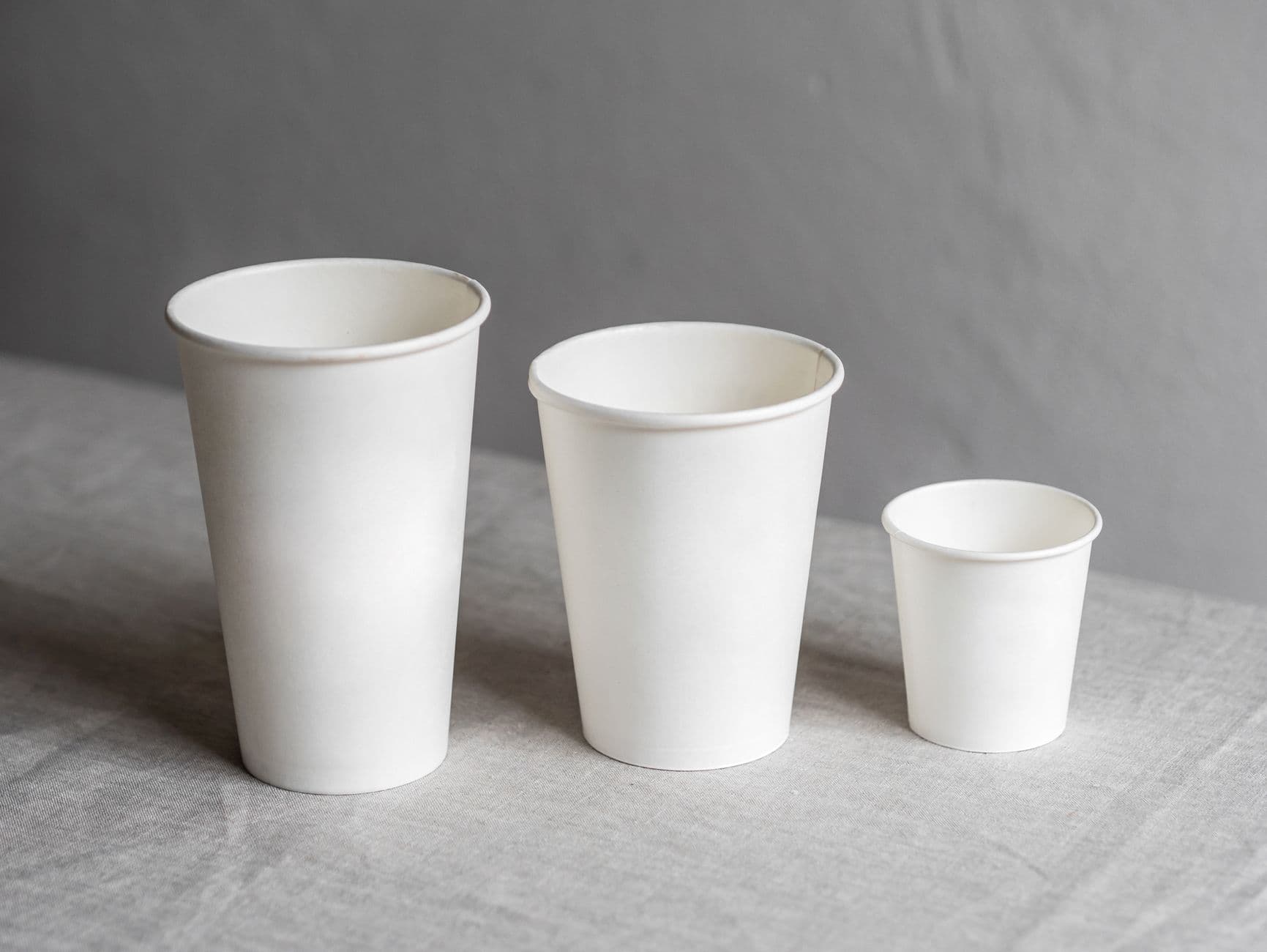 Plain White Paper Cup