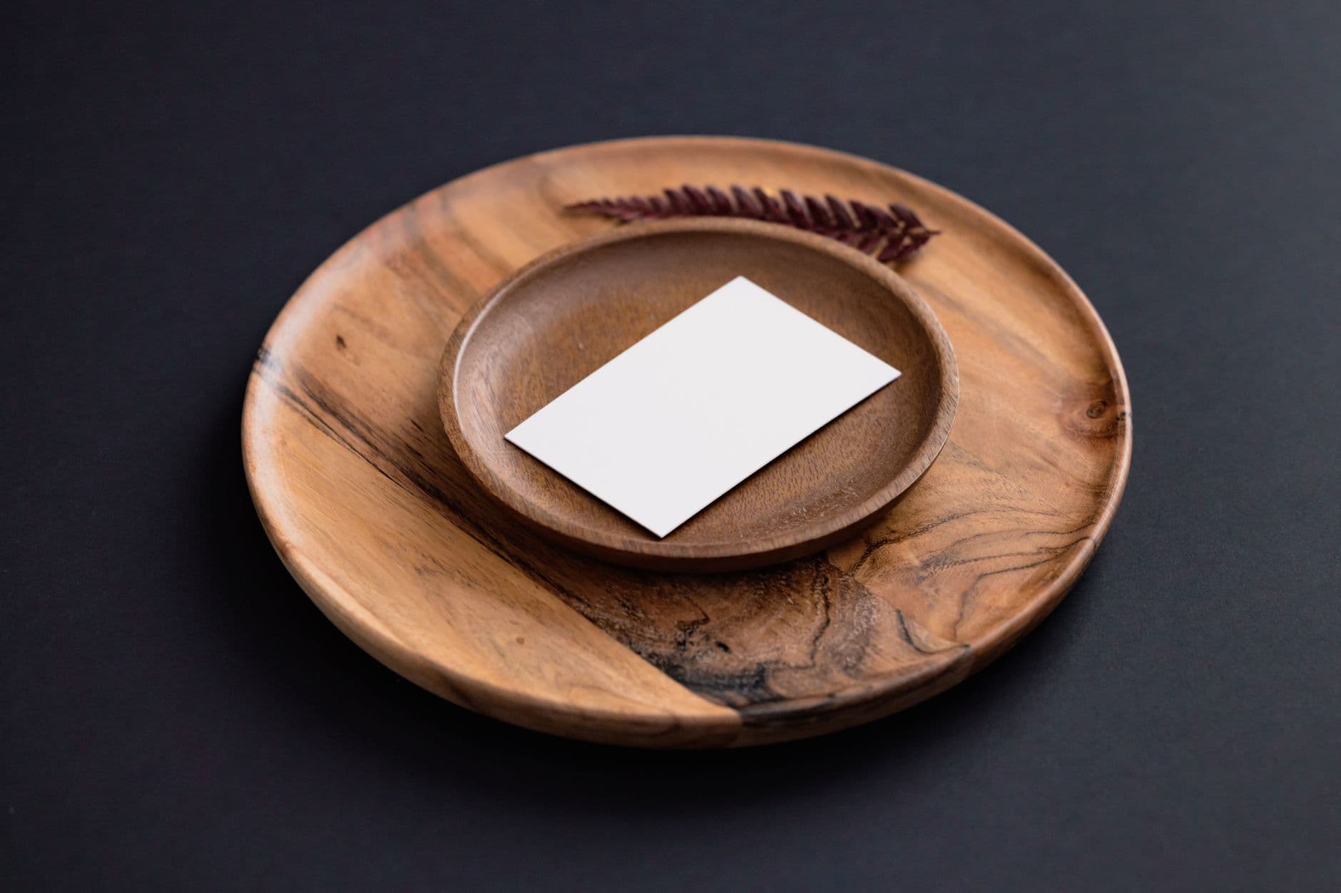 Areca Leaf Round Plate