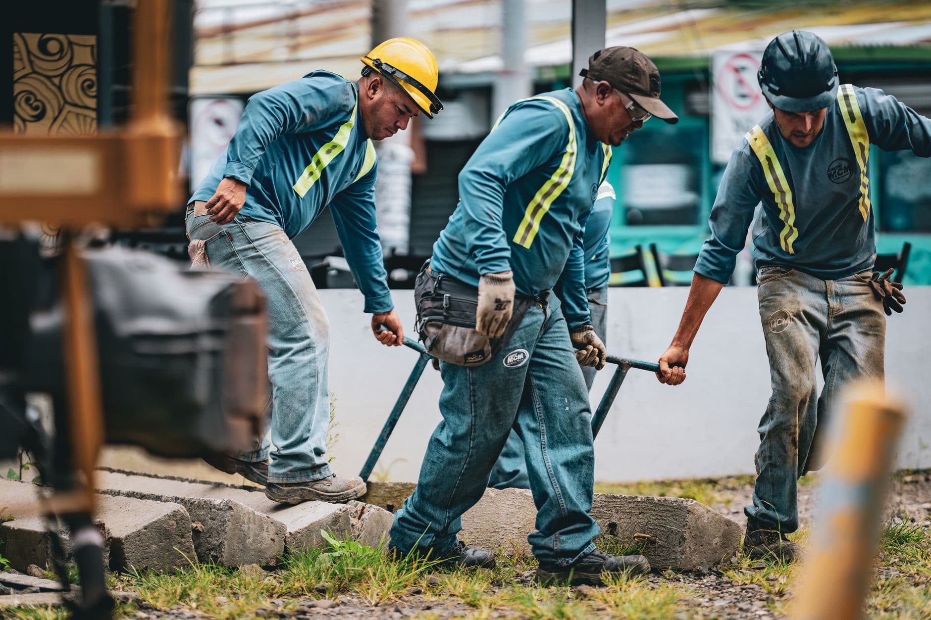 Construction Worker Safety Helmet