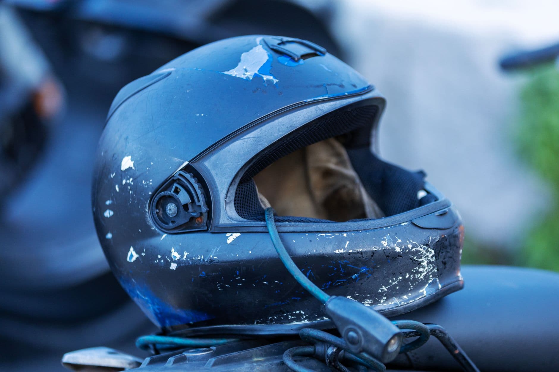 Open-Face Motorcycle Helmet